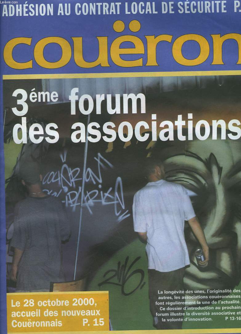 Couron N37. 3me forum des associations.