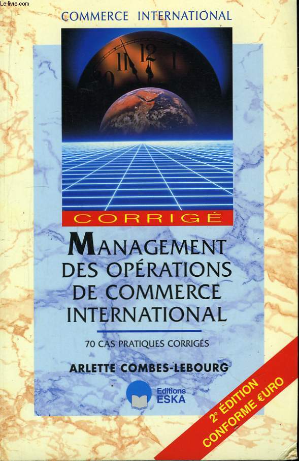 Management des Oprations de Commerce International.