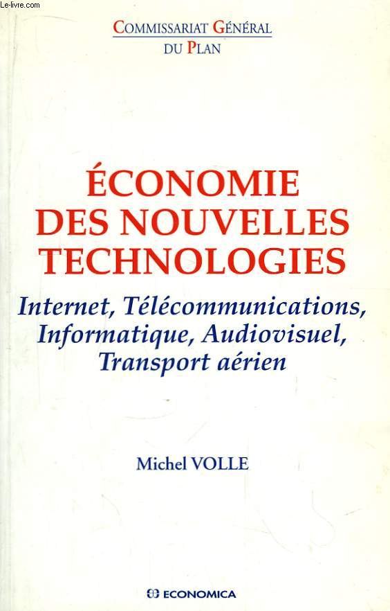 Economie des Nouvelles Technologies.