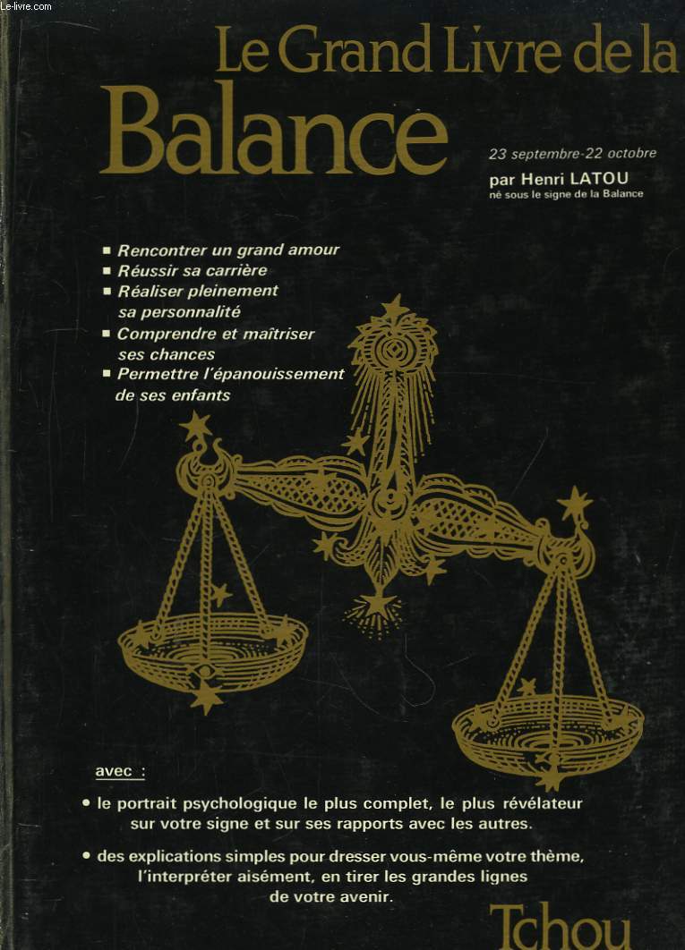 Le Grand Livre de la Balance.