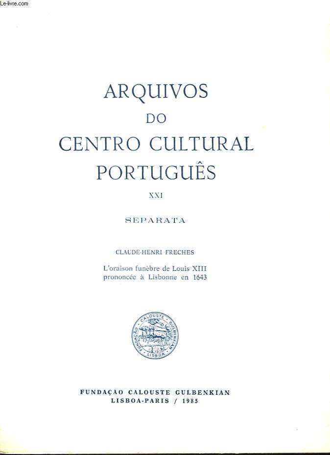 Arquivos do Centro Cultural Portugus. NXXI
