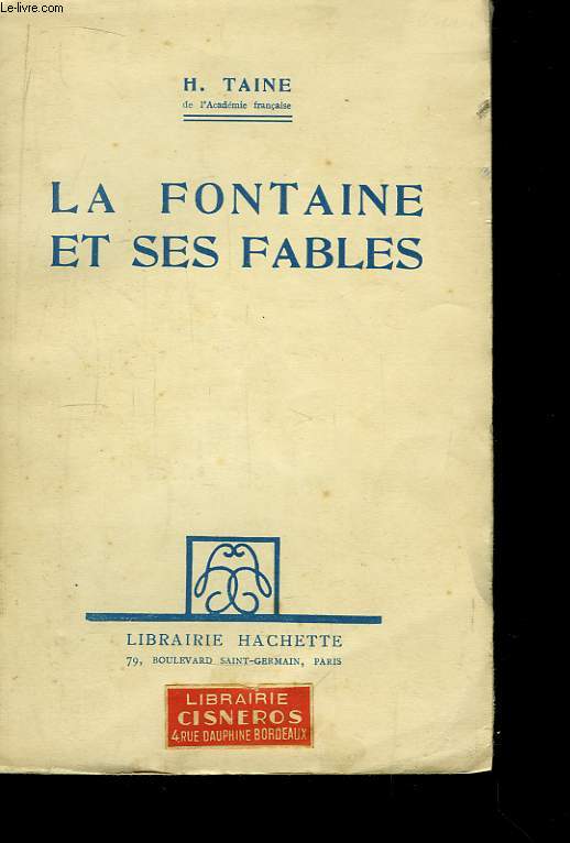 La Fontaine et ses Fables.