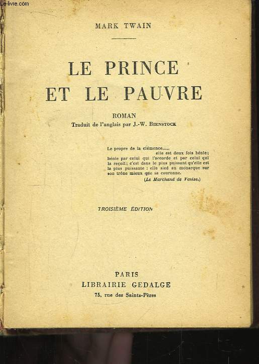 Le Prince et le Pauvre