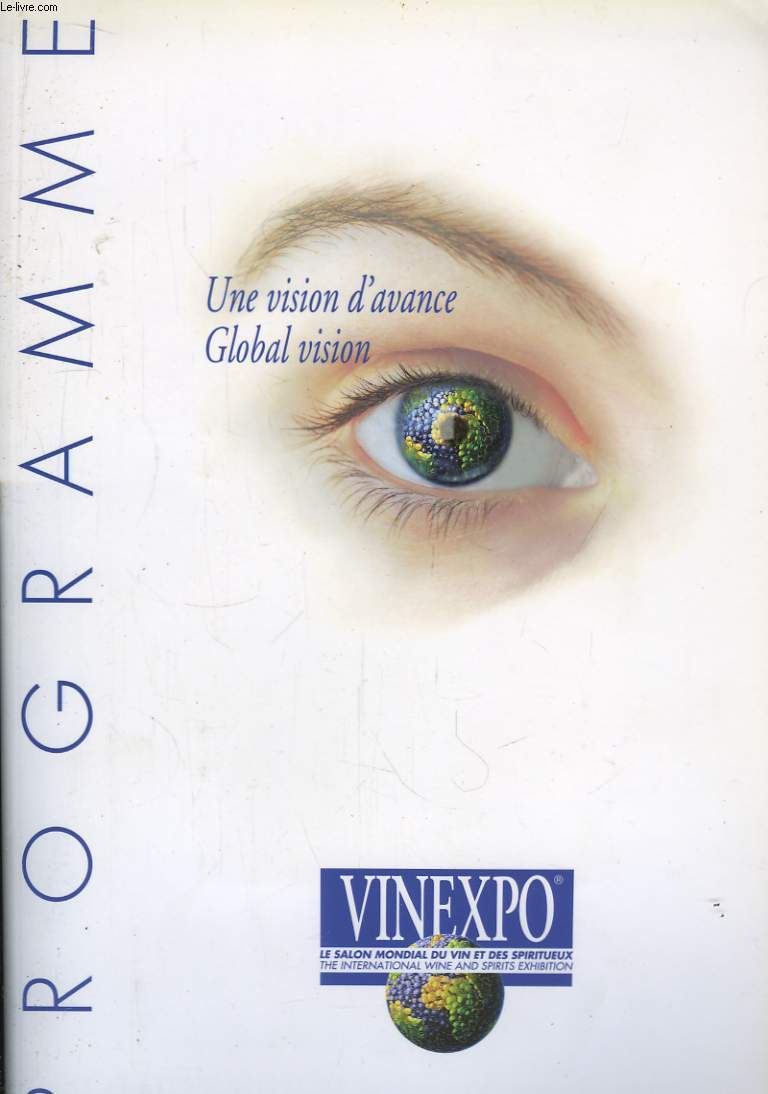 Vinexpo 97. Programme du 16 au 20 juin.