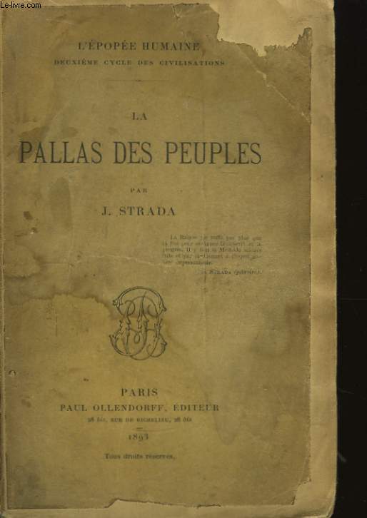 La Pallas des Peuples.