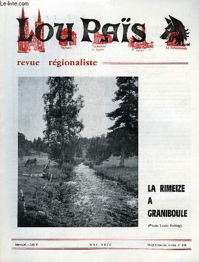 Lou Pas, n210 : La Rimeize  Graniboule