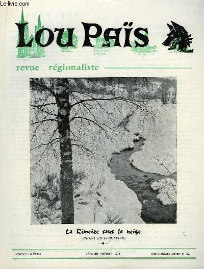 Lou Pas, n207 : La Rimeize sous la neige
