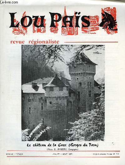 Lou Pas, n194 : Le Chateau de la Caze (Gorges du Tarn)