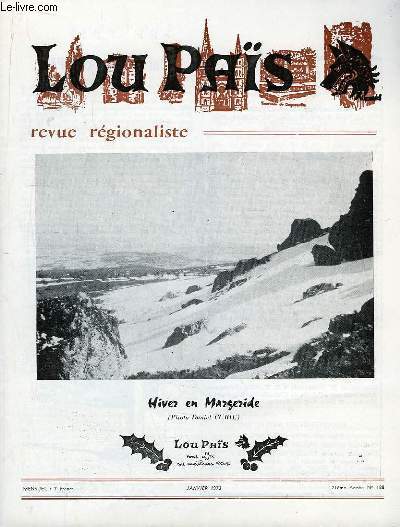 Lou Pas, n188 : Hiver en Margeride