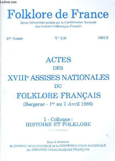 Folklore de France N210