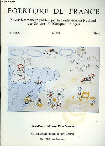 Folklore de France N170 : La culture traditionnelle et l'enfant