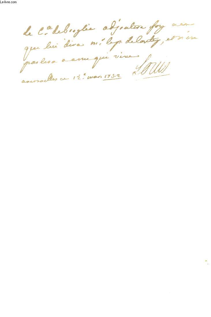Visages de la France. Suite de documents du Muse de l'Histoire de France des Archives Nationales.