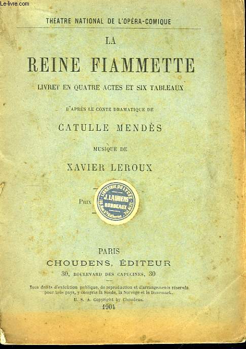 Le Reine Fiammette.