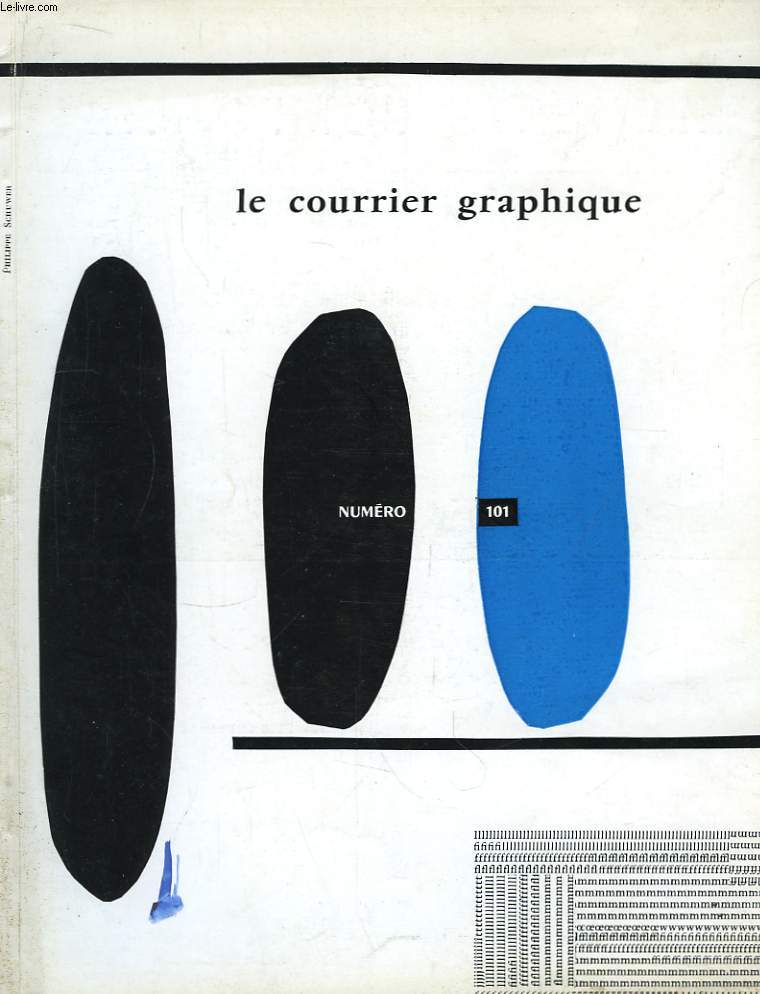 Le Courrier Graphique N101, 23me anne.