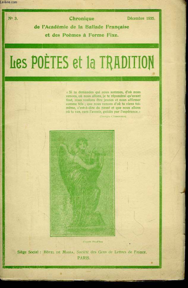 Les Potes et la Tradition N3