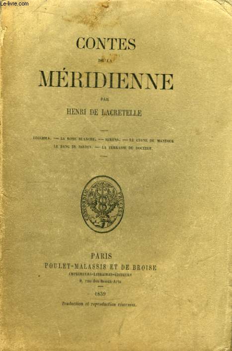 Contes de la Mridienne