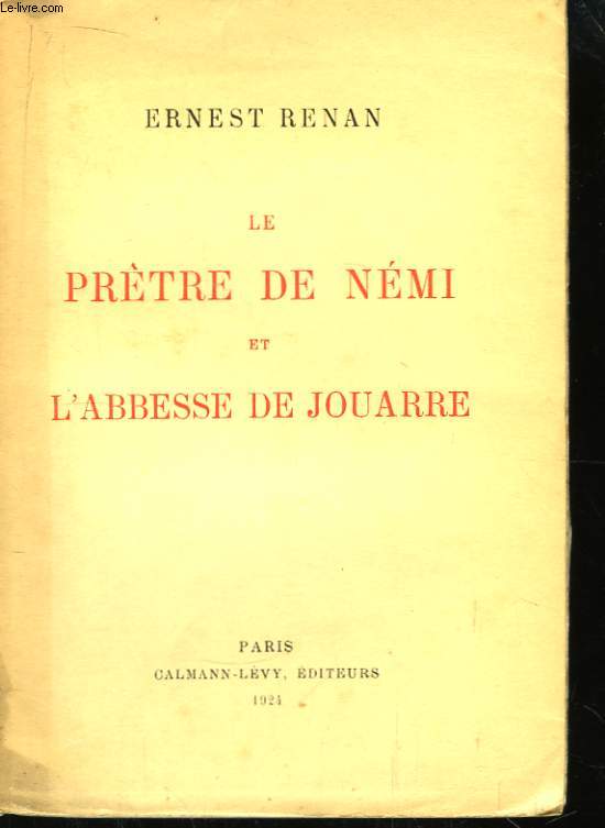 Le Prtre de Nmi et l'Abbesse de Jouarre.