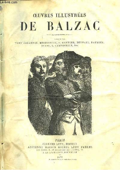 Oeuvres Illustres de Balzac.