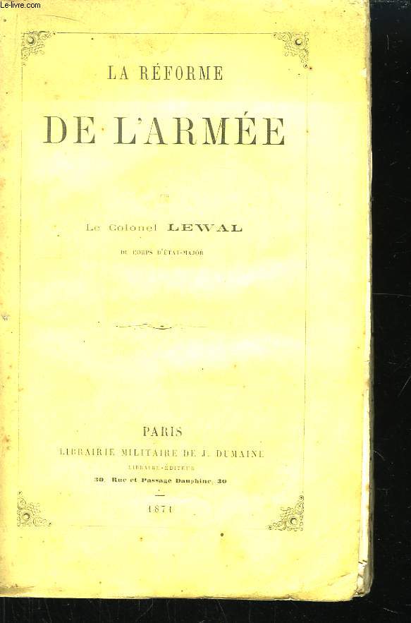 La Rforme de l'Arme.