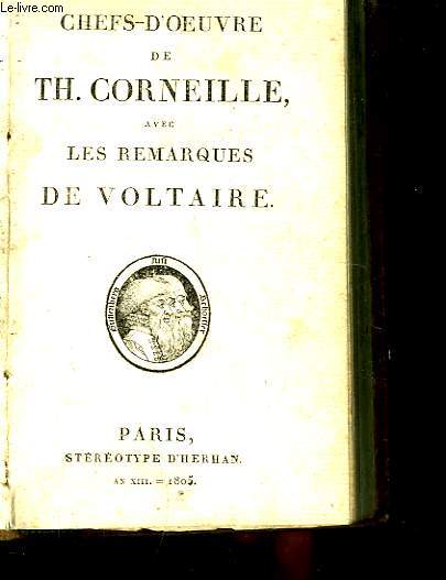 Chefs-d'Oeuvre de Th. Corneille.