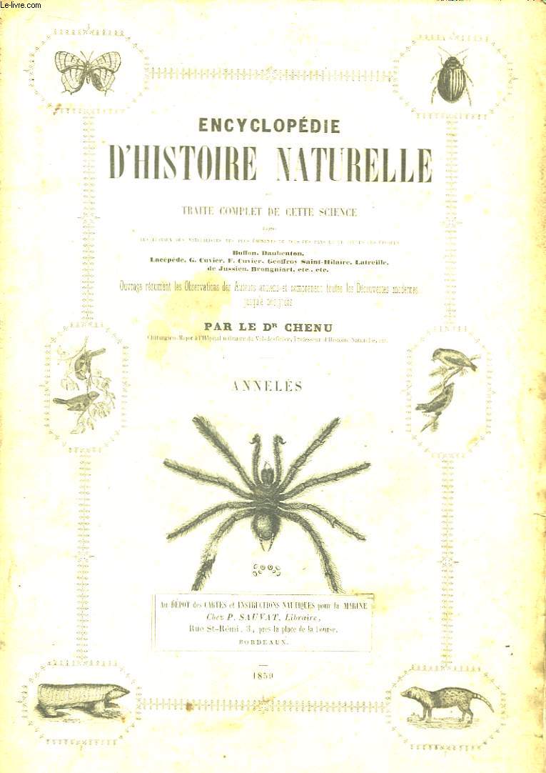 Encyclopdie d'Histoire Naturelle. Annels.
