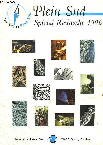 Plein Sud. Spcial Recherche 1996