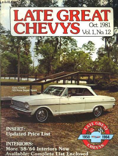 Late Great Chevys. Vol.1, N12