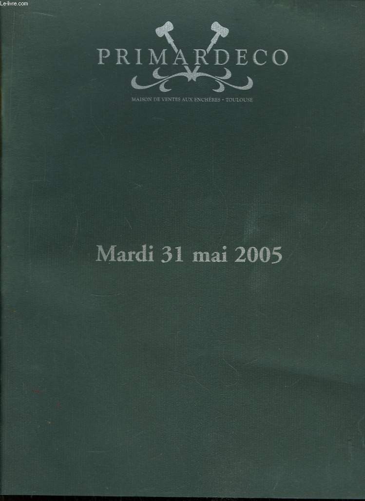 Catalogue Primardeo. Mardi 31 mai 2005