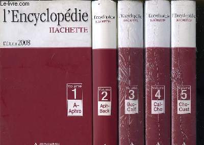 L'Encyclopédie Hachette. 15 volumes sur 16 (Manque le 14ème Tome