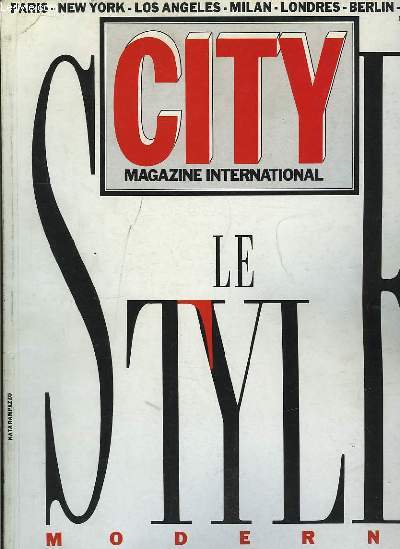 City, Magazine International. N28