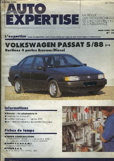 Auto Expertise N148 : Volkswagen Passat 5 / 88