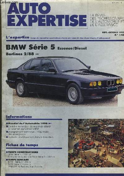 Auto Expertise N145 : BBMW Srie 5 Essence / Diesel / Berlines 2/88