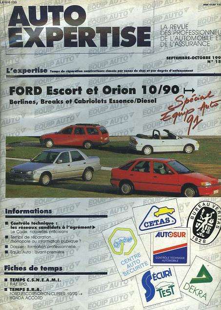 Auto-Expertise N151 : Ford Escort et Orion 10 / 90