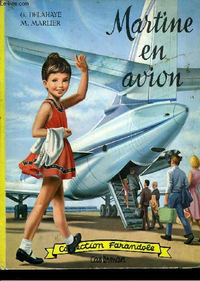 Martine en avion