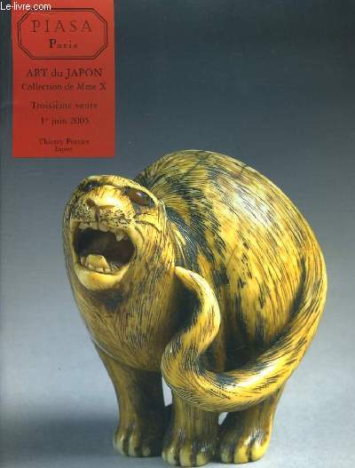 Art du Japon. Collection de Mme X. 3eme vente