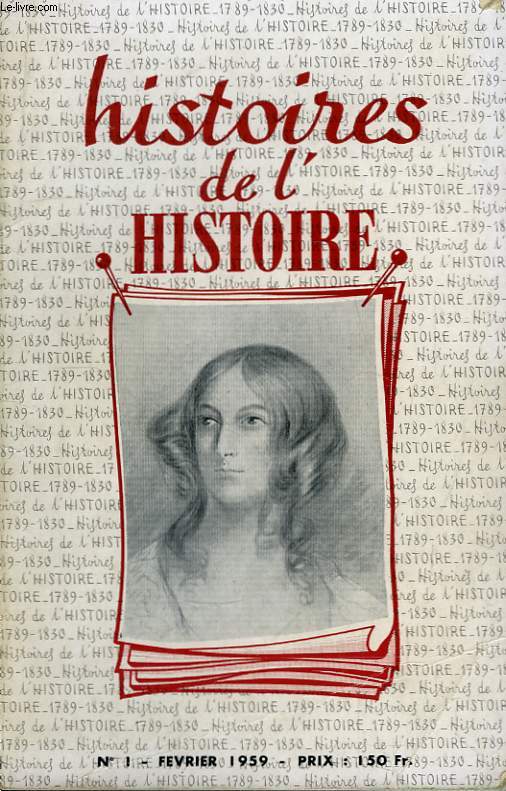 Histoires de l'Histoire. N1