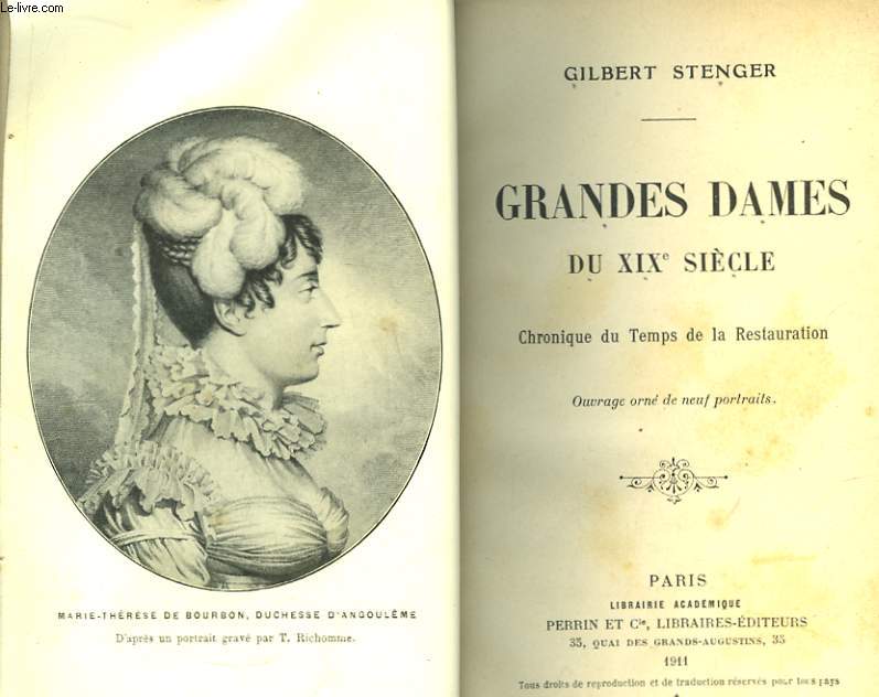Grandes Dames du XIXe sicle.