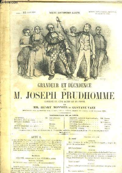 Grandeur et Dcadence de M. Joseph Prudhomme.