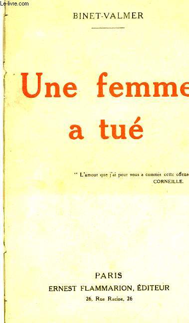 Une femme a tu