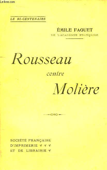 Rousseau contre Molire