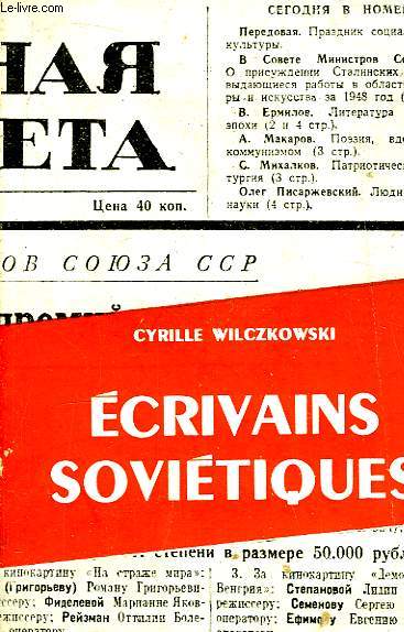 Ecrivains Sovitiques.