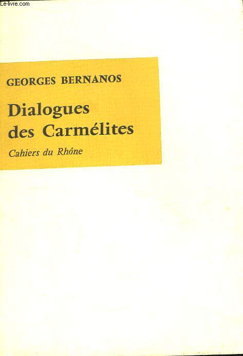 Dialogues des Carmlites.