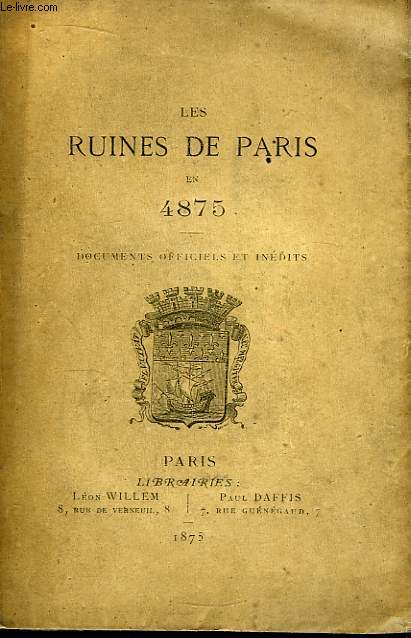 Les Ruines de Paris en 4875.