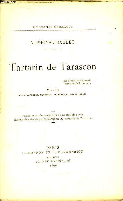 Tartarin de Tarascon.