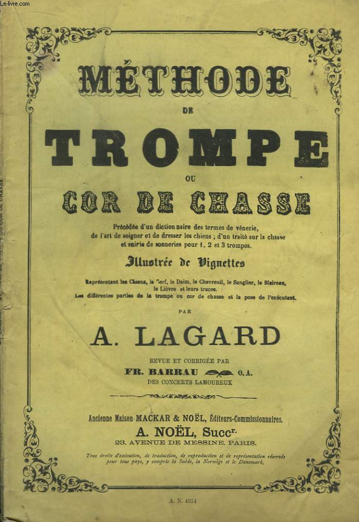 Mthode de Trompe ou Cor de Chasse