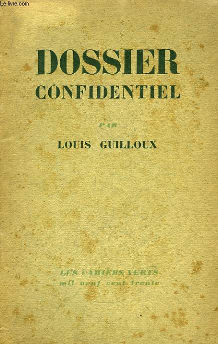 Dossier confidentiel