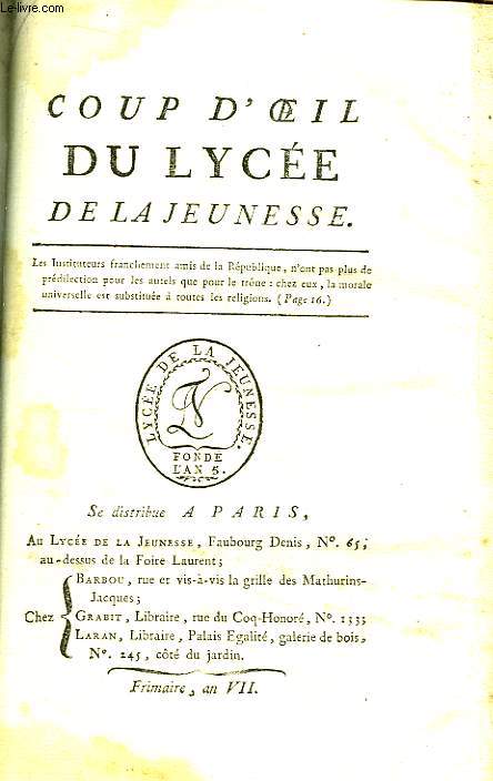 Coup d'Oeil du Lyce de la Jeunesse