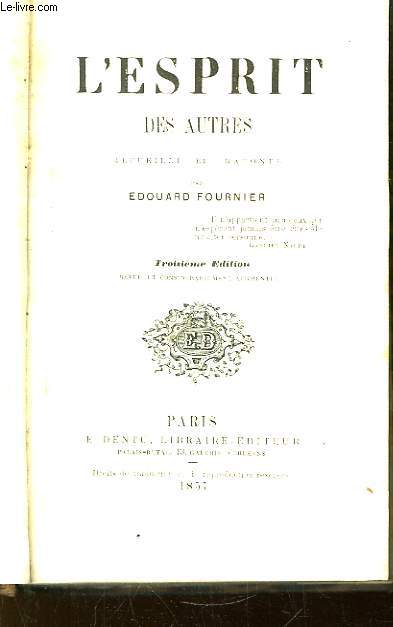 L'Esprit des Autres.