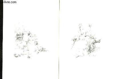 Album de 19 planches de gravures de A. Calbet