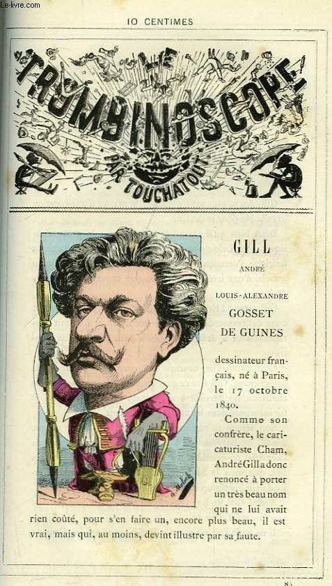 Le Trombinoscope N85 : Andr Gill. Louis-Alexandre Gosset de Guines.